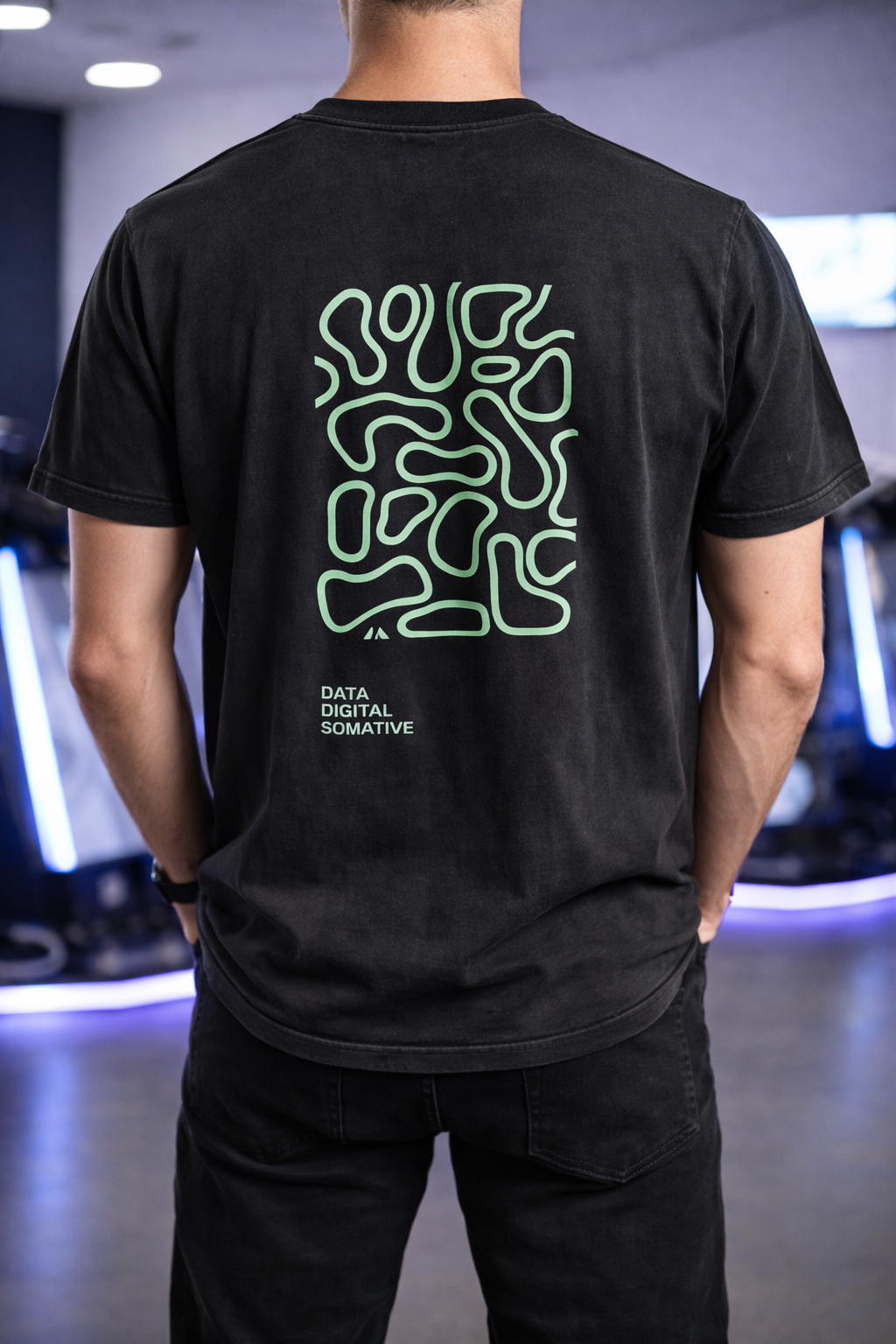 Polera Loop Hombre Manga Corta